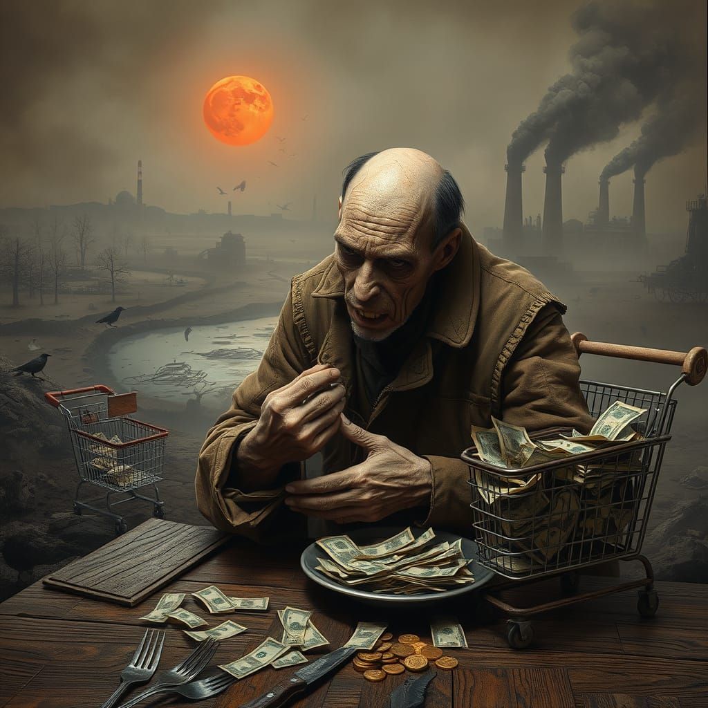 Desolate Post-Apocalyptic World: A Haunting Hyper-Realistic ...