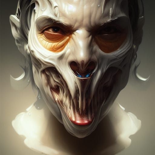 Hyperrealistic Grim Reaper Portrait in 8k Resolution