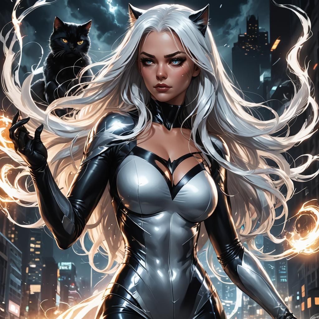 Marvel's Black Cat: Felicia Hardy in Comic Art