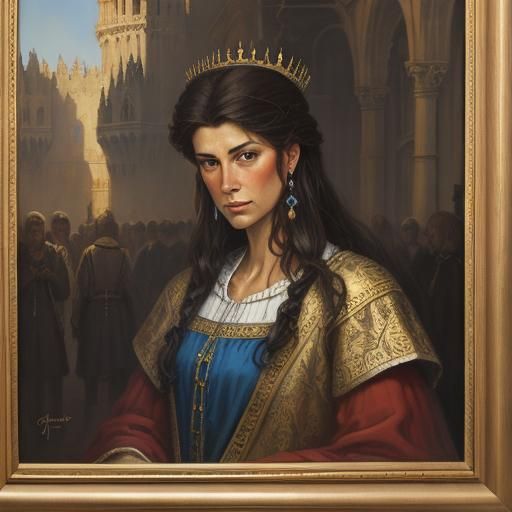 Castillo del Rey: Oil Painting Inspired by James Gurney