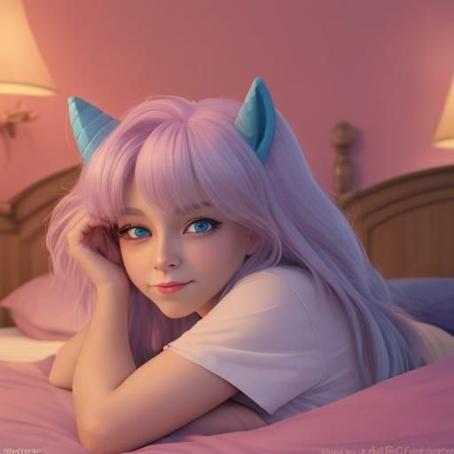 MLP Character's Seductive Gaze