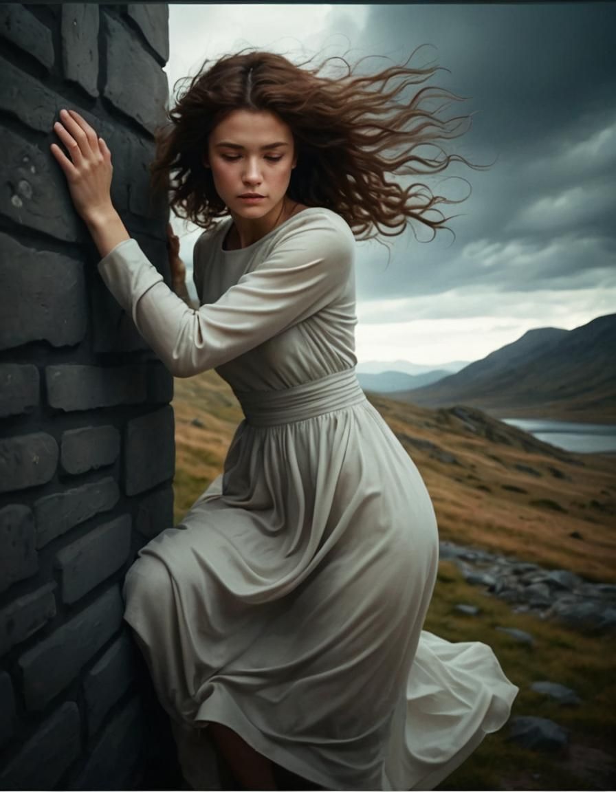 Minimalist Photo of Person in Bright Room