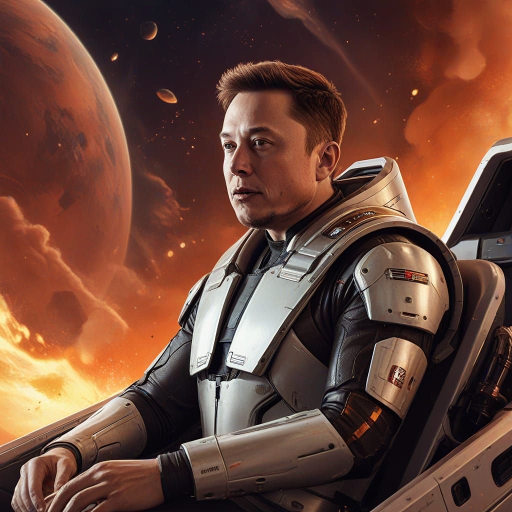 Elon Musk's Vibrant Voyage to Mars