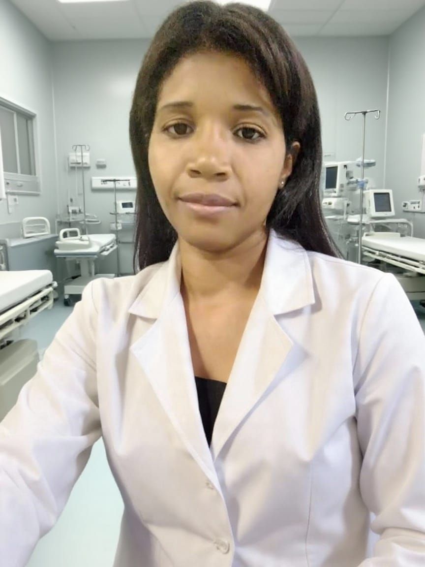 Cinematic Film Still in Clinical Setting