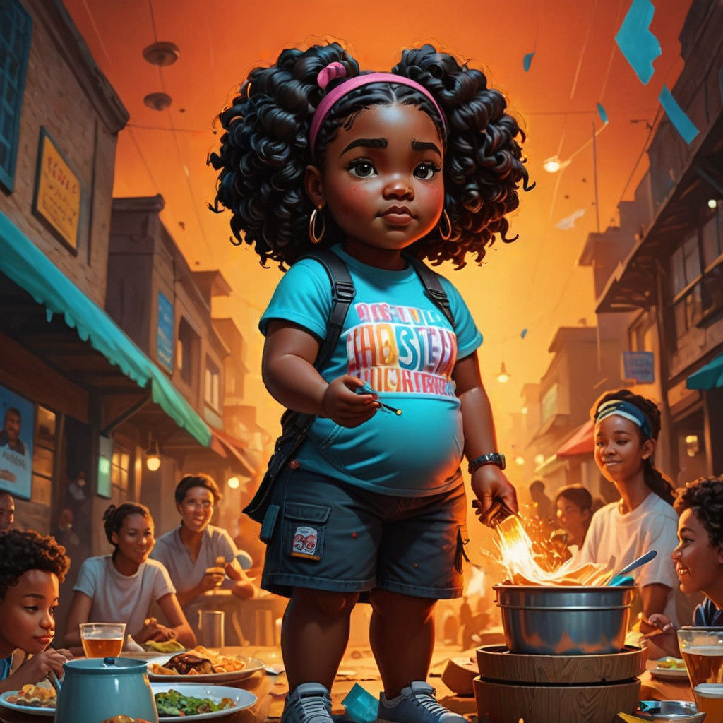 Empowered Young Girl Honors Martin Luther King Jr. Day with ...