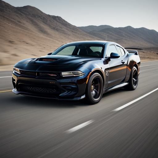 Dodge Hellcat Speeding: Automotive Photography in Visceral R...