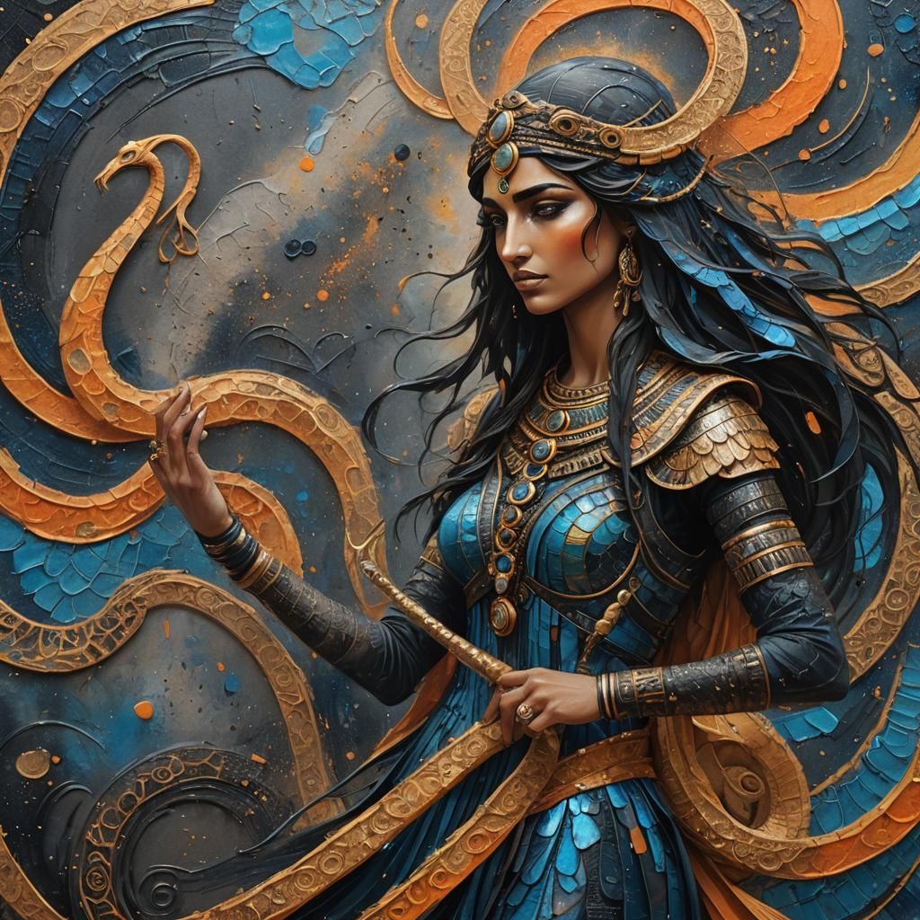 Isis and Serpent in Abstract Expressionism