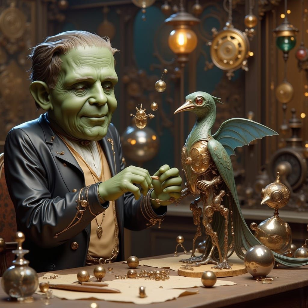 If Patton Oswalt were Frankenstein’s Monster.