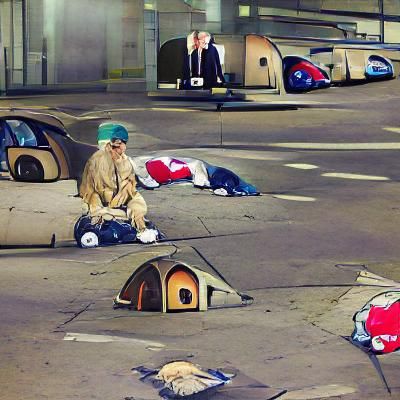 Billionaires and Homeless Switch Places: A Social Commentary