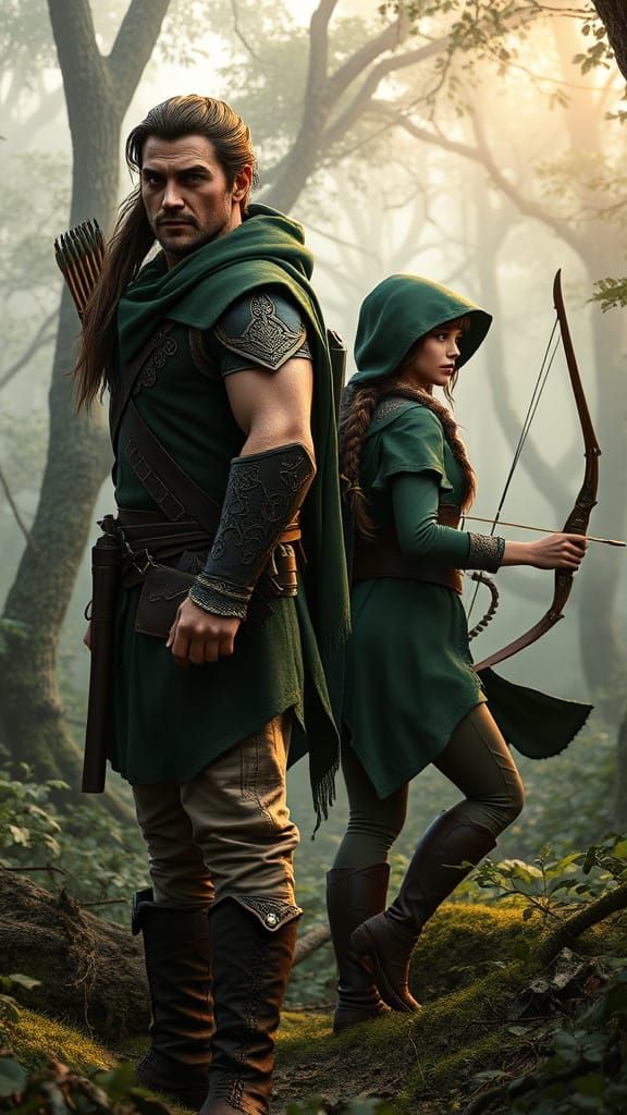 Ancient Woodland Guardians: Rangers in Harmony with Nature