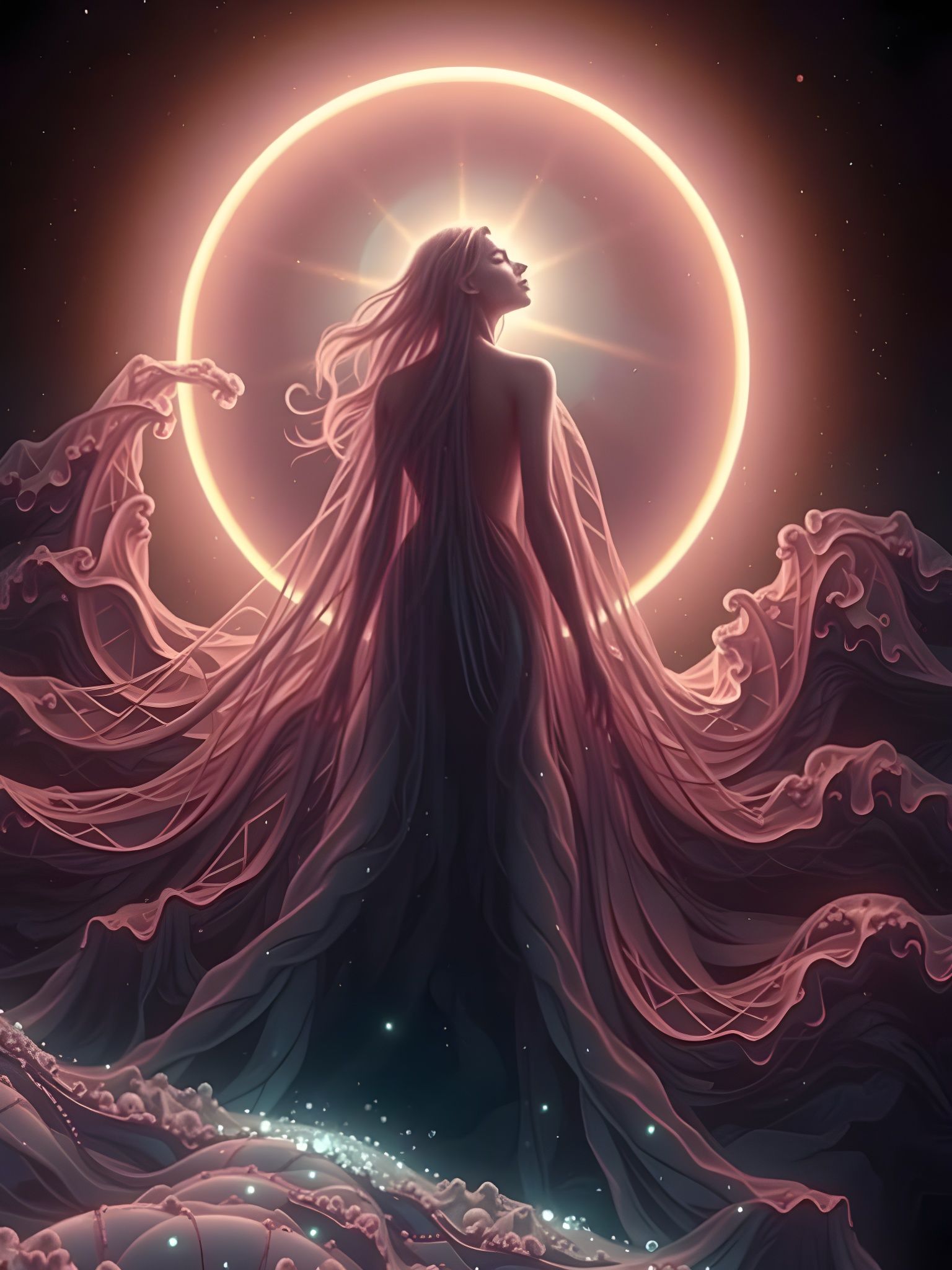 Dreamlike Water Realm in Five Dimensions