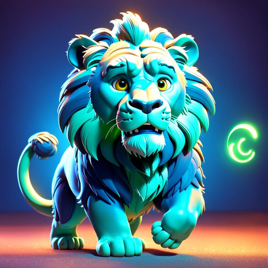 Leo: Pixar-Style 3D Digital Art