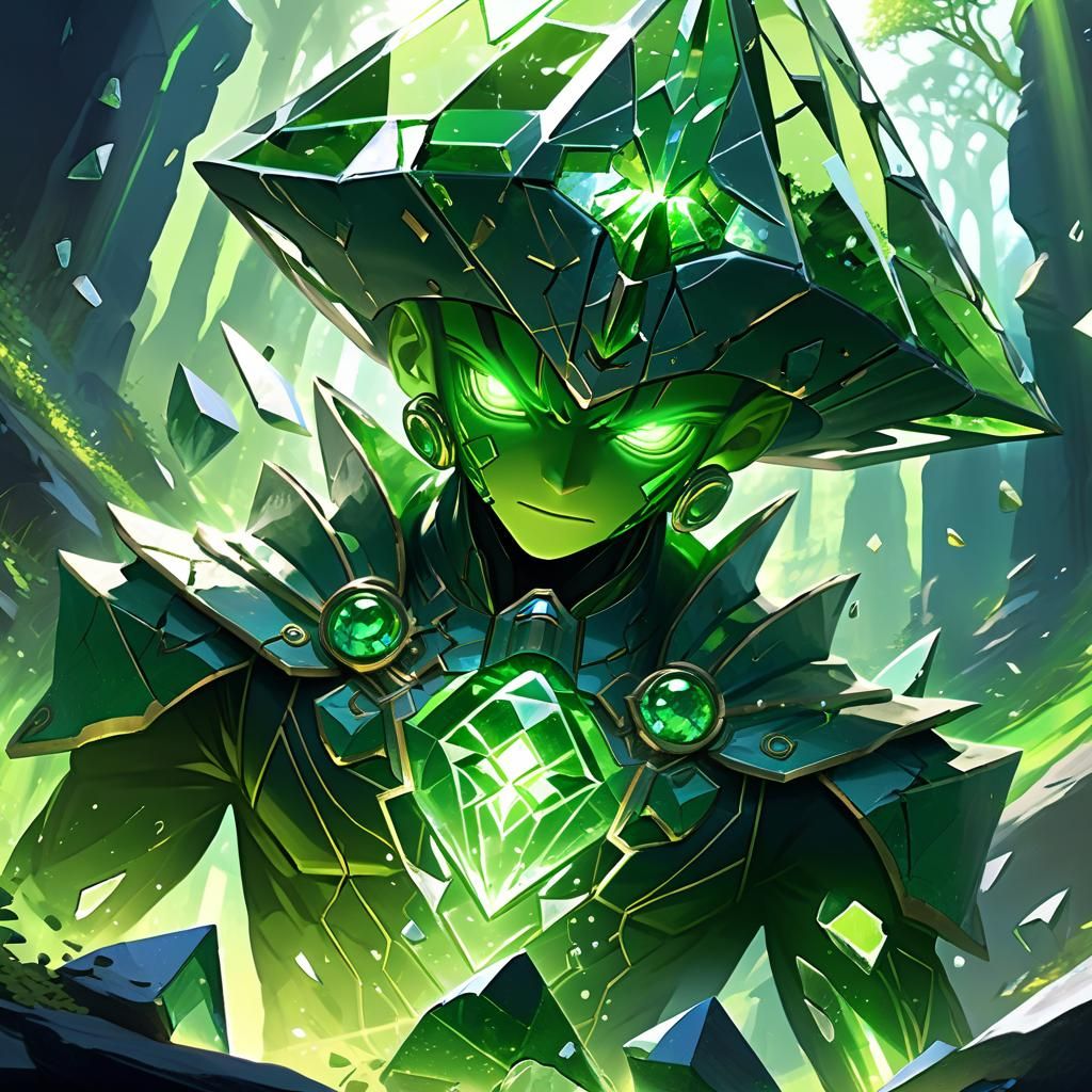 Peridot Green Valley of Ancients with Shattered Dimensions