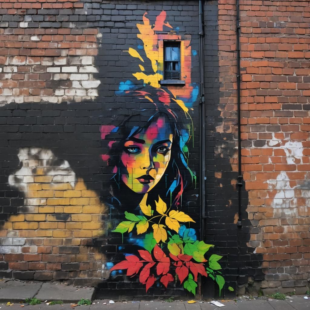 Film Noir Street Art: La Maison de Payne