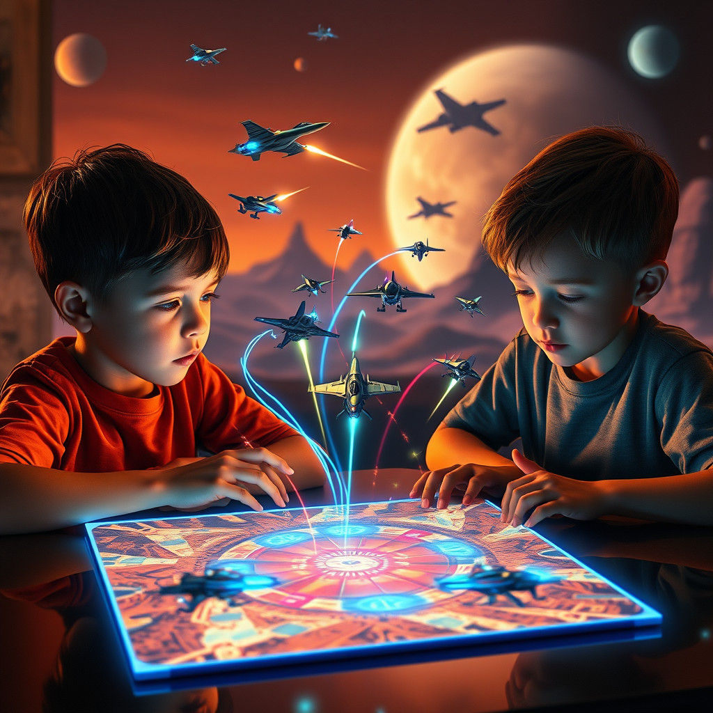 Children's Holographic Game Comes to Life