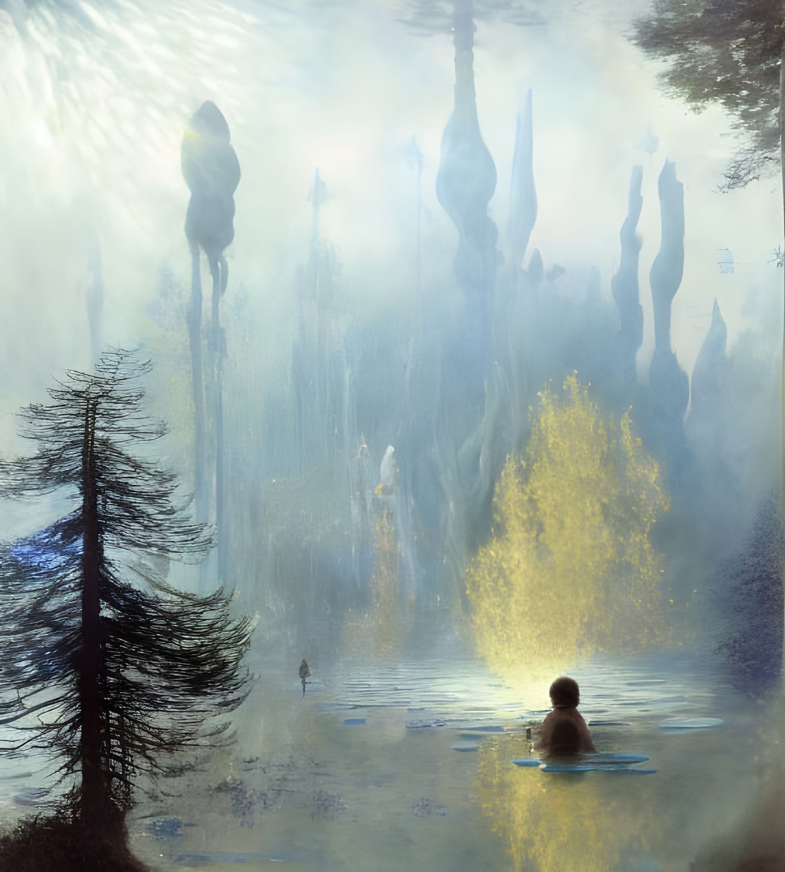 Erupting Pond: A Biopunk Summer's Tale