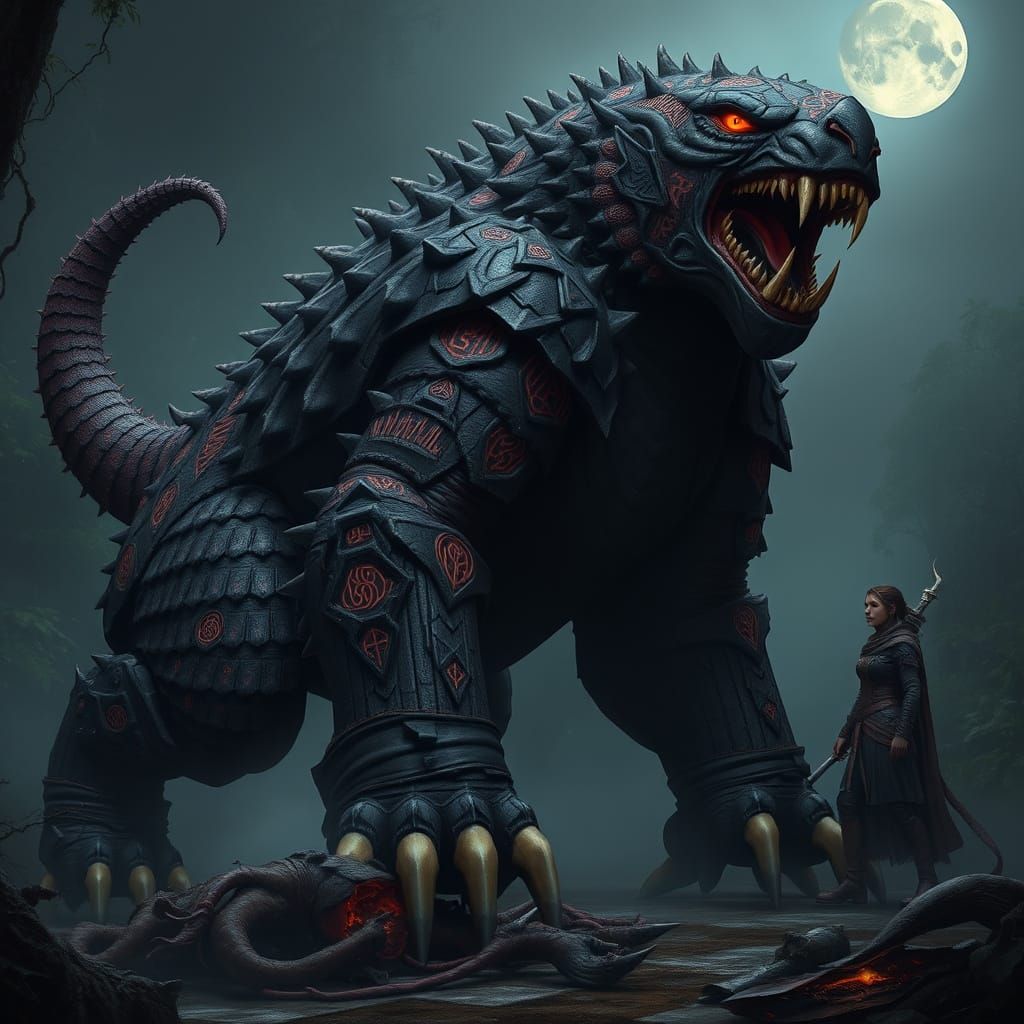 Ancient Tuk'ata Sentinel in Dxun Jungle