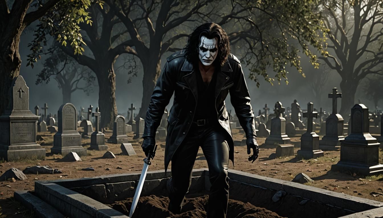 Eric Draven Emerges: Realistic 64k Resolution