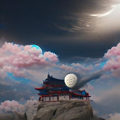 Detailed Matte Painting of Moonbae