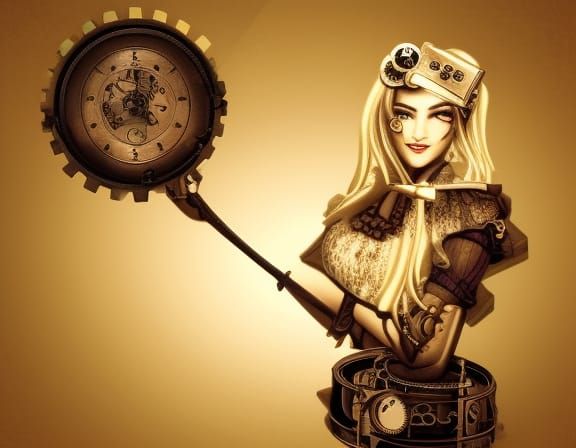 Steampunk Inspired Image