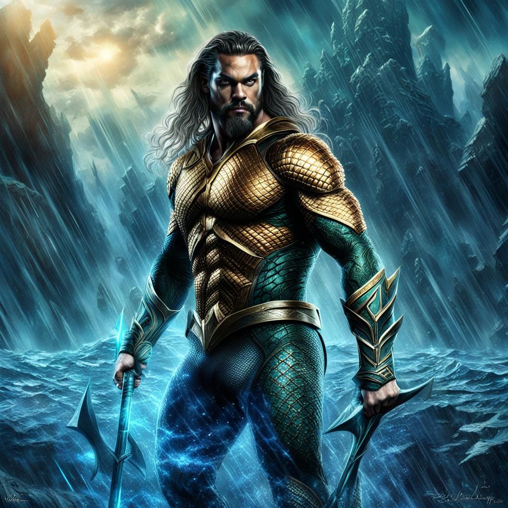 Aquaman: King of the Seven Seas in Dark Fantasy