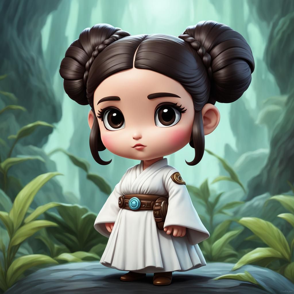 Leia - “May the force be with you!”