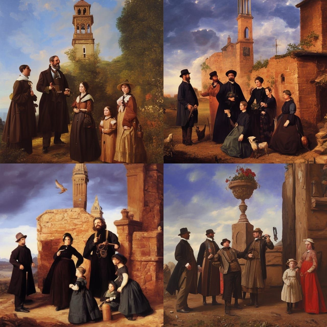 Vicar with Handgun: A 19th Century Masterpiece