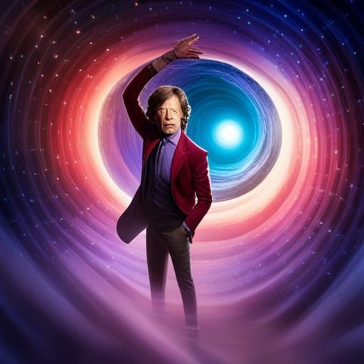 Mick Jagger's Wormhole Journey