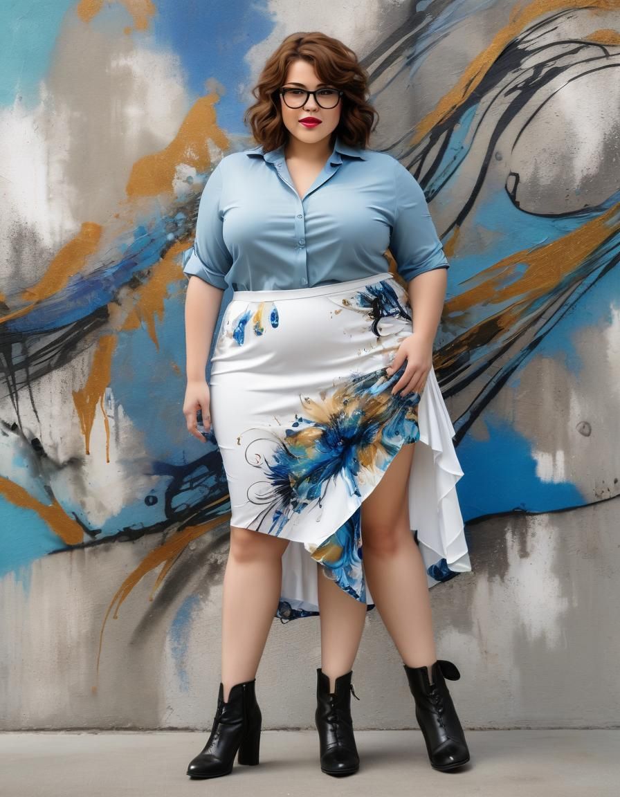 Art Deco Portrait of Psychedelic Athlete