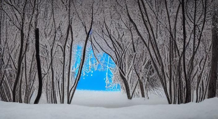 Crystal Fox in Winter Wonderland: Frosted Style