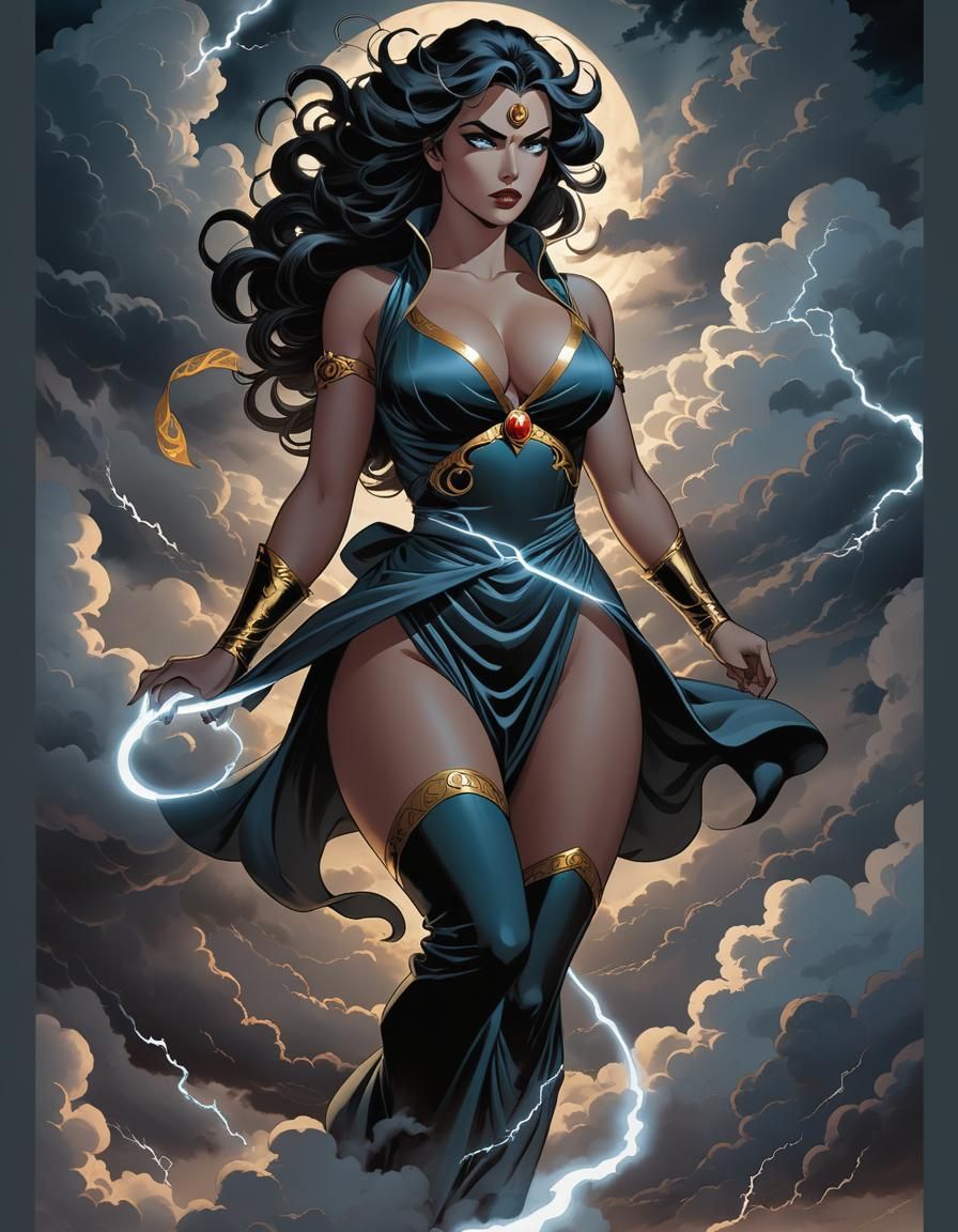 Zephyra, Goddess of the Storm - Mistress of Thunder