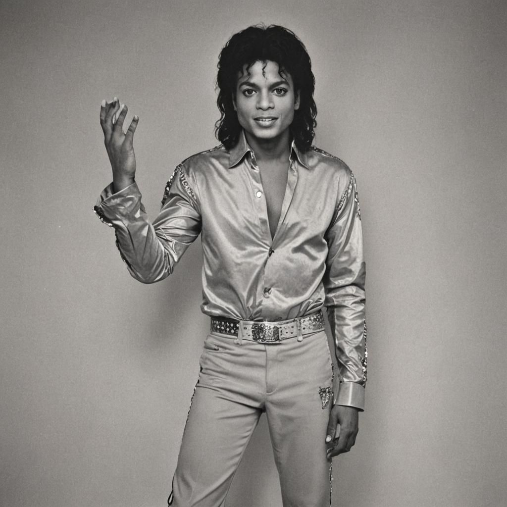 AI Portrait of Michael Jackson