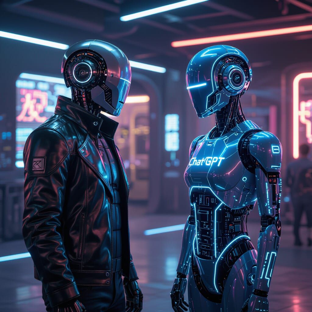 Grok and ChatGPT Meet in Holographic Space