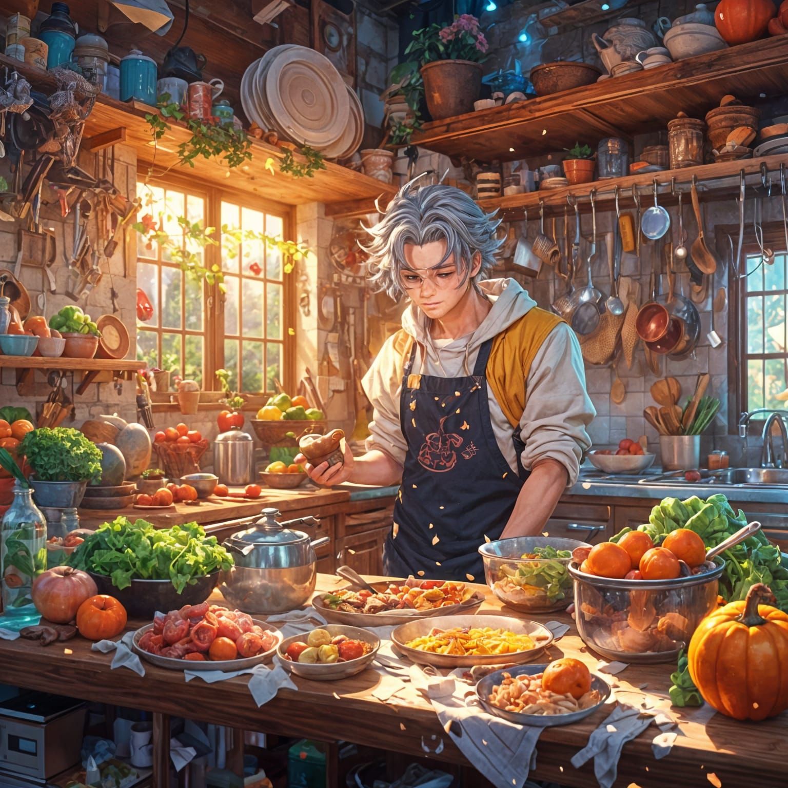 Man's Quarter-Life Crisis: Cooking and Saving Money