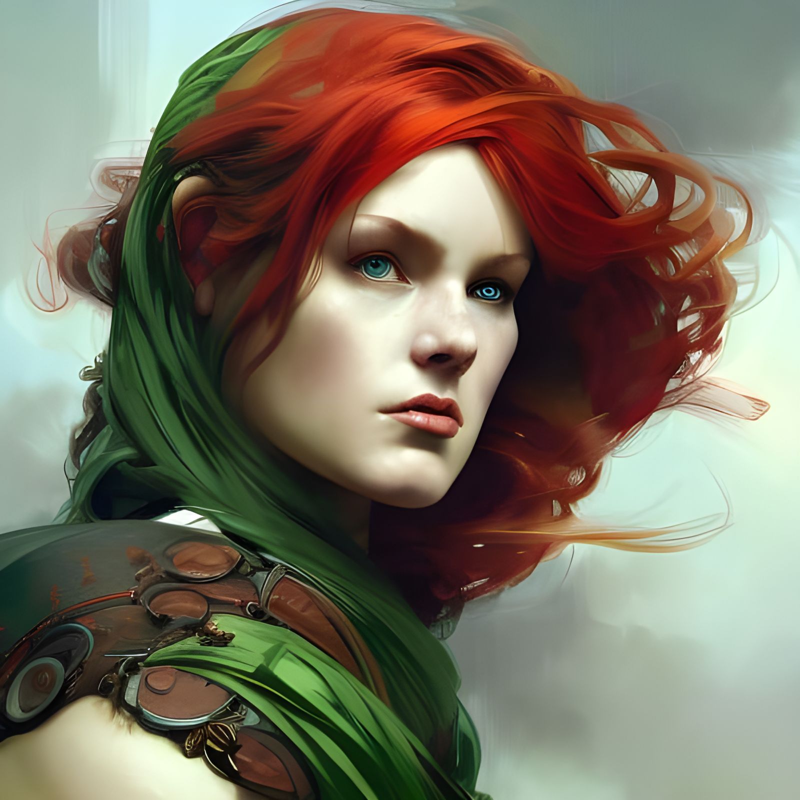 Scottish Celt warrior woman