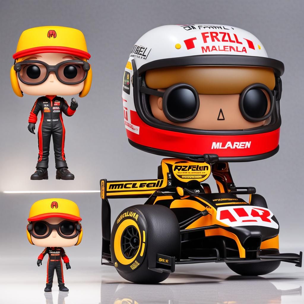Funko Pop Figurine: Girl in McLaren F1 Suit
