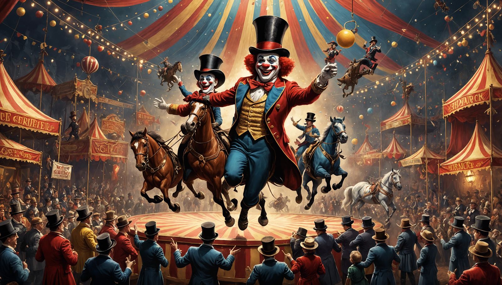 The circus comes to town