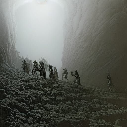 Neon Horror Race to the Bottom