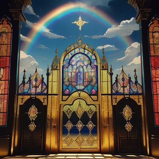 Gates of Heaven: A Mother-of-Pearl Vision