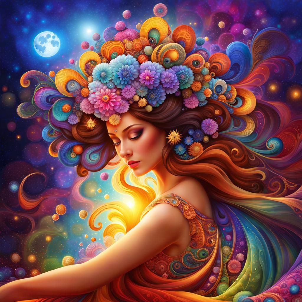 Maximalist Florucy in Vinok (Flower Crown) Juggernauted