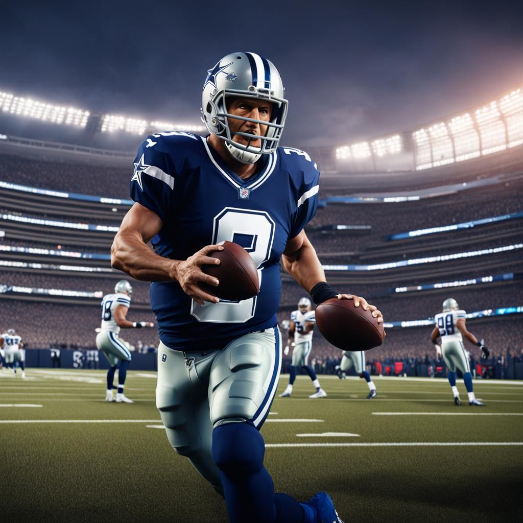 Bill Belichick Coaches Dallas Cowboys: Detailed Matte Painti...