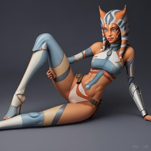 Ahsoka as a Centaur-Inspired Hybrid Creature