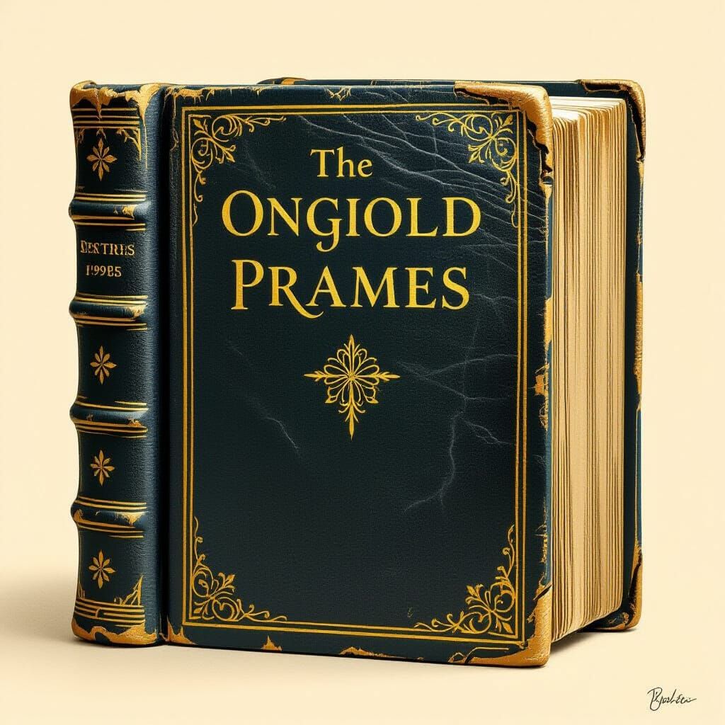 Antique Book Illustration in Classic Style