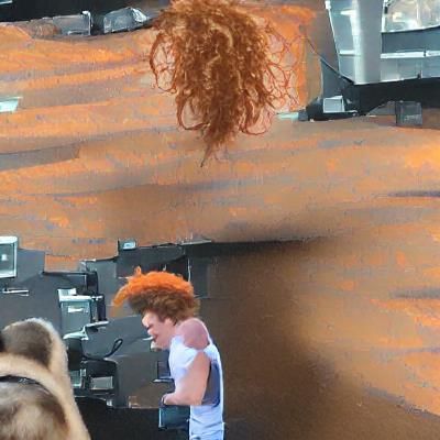 Carrot with Charlie Puth Hair: Humorous AI Art
