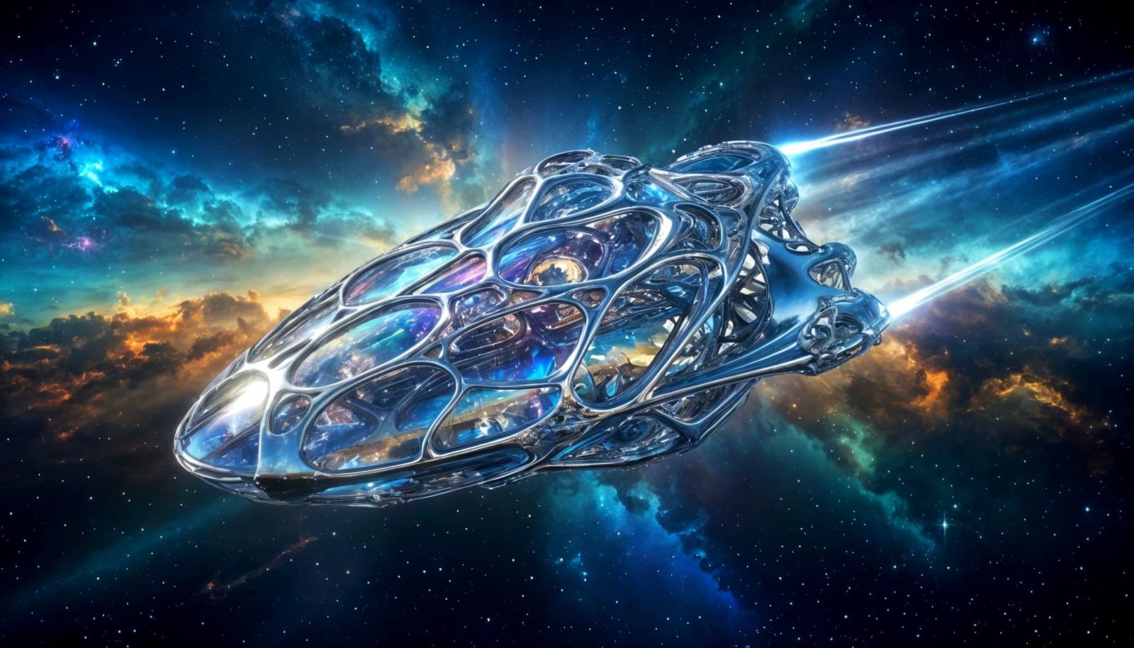 The Ortuvo - organic spaceship