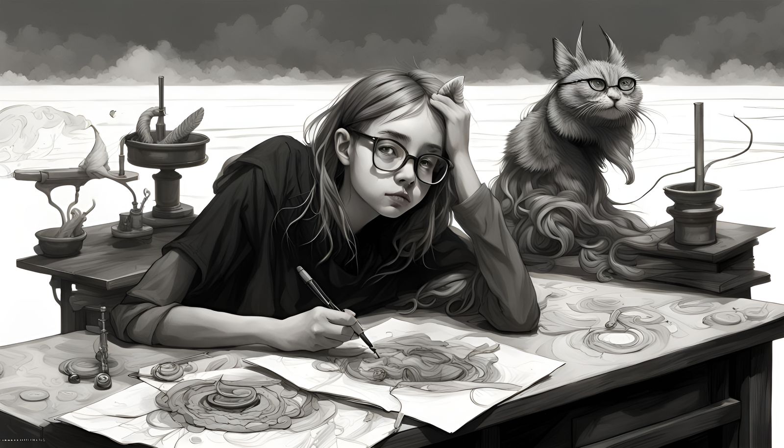 Artist's Block on No-Theme Thursday