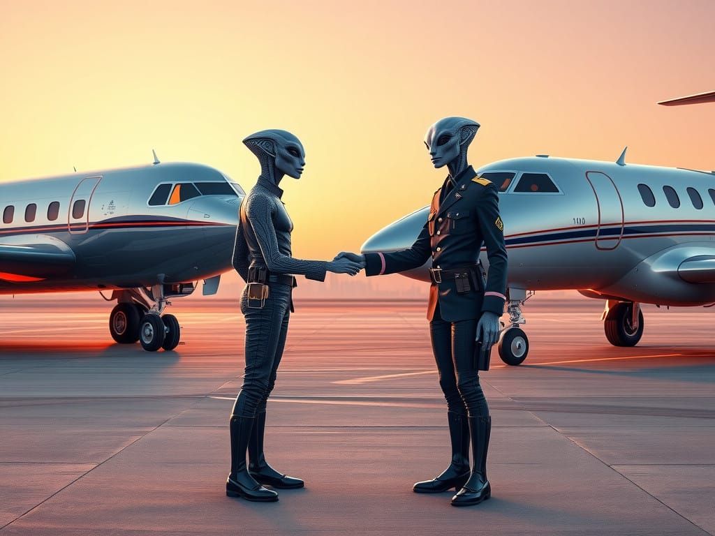 Sleek Planes and Intergalactic Ambassadors