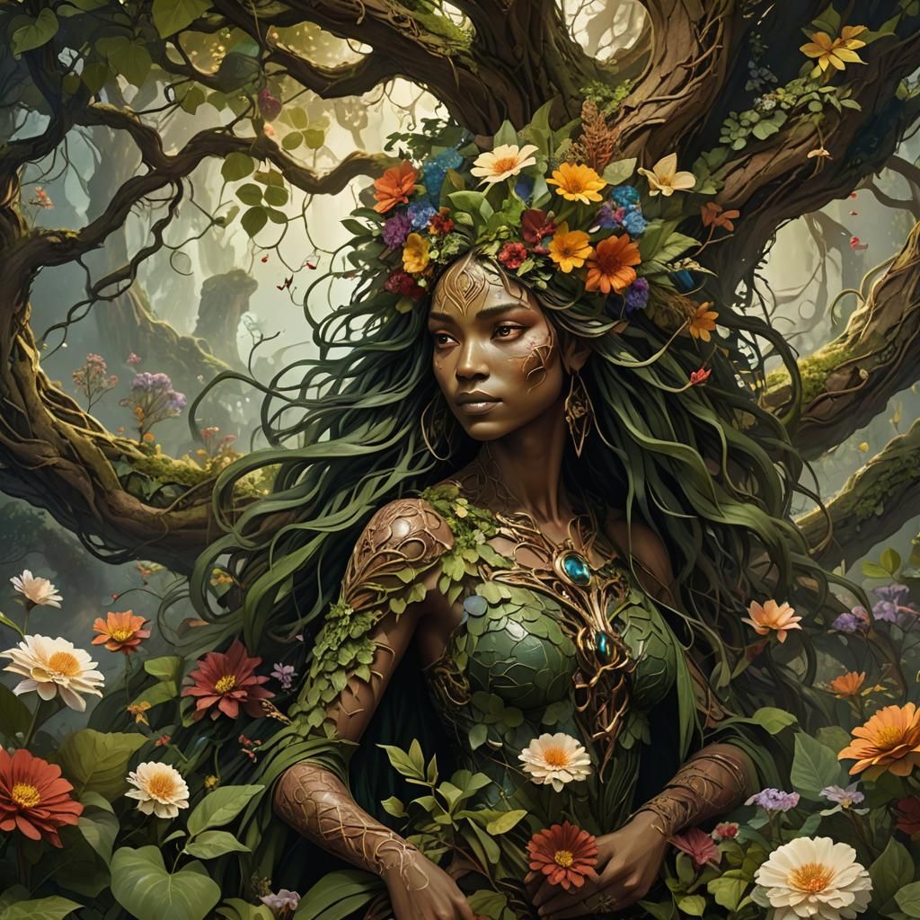 Gaia Emerges: Fantasy Art Concept of Earth