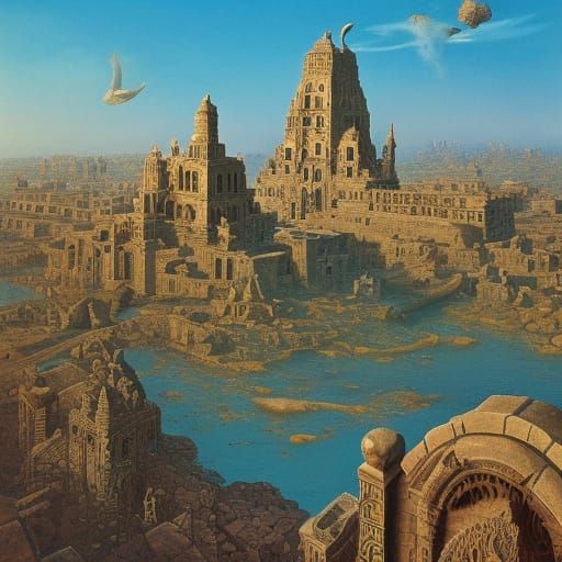 Ancient Metropolis of Dwarka: A Fantastical City of Wonder