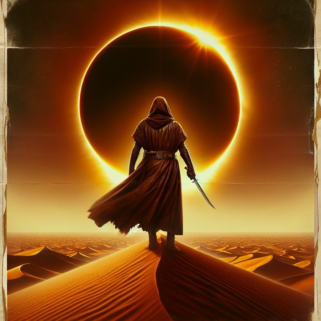 Arrakis Desert Hero Movie Poster